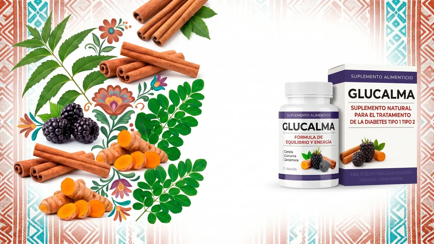 Seis ingredientes naturales de Glucalma
